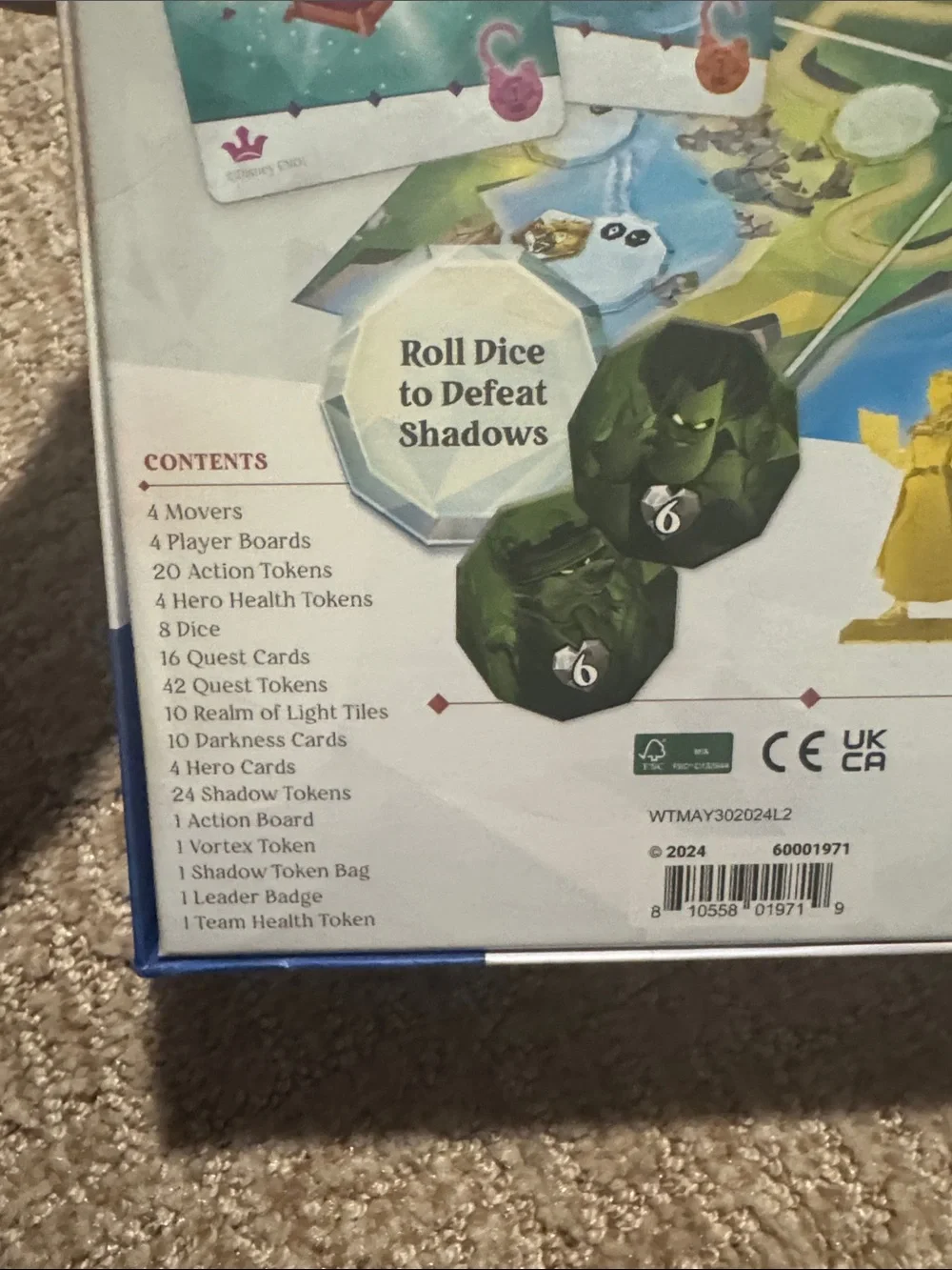 Disney Chronicles of Light- Darkness Falls Game New in Box